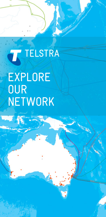 The joint partnership formed recently by Telstra and the Tasmanian Government provides free public Wi-Fi to the masses in popular and frequently visited sites in Tasmania. - Telstra ad