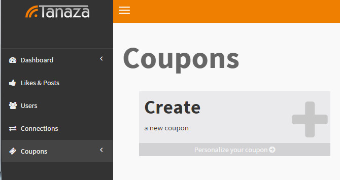 monetize wifi create coupons tanaza
