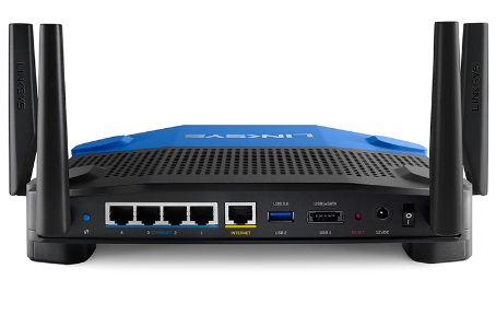 Linksys WRT1900AC back