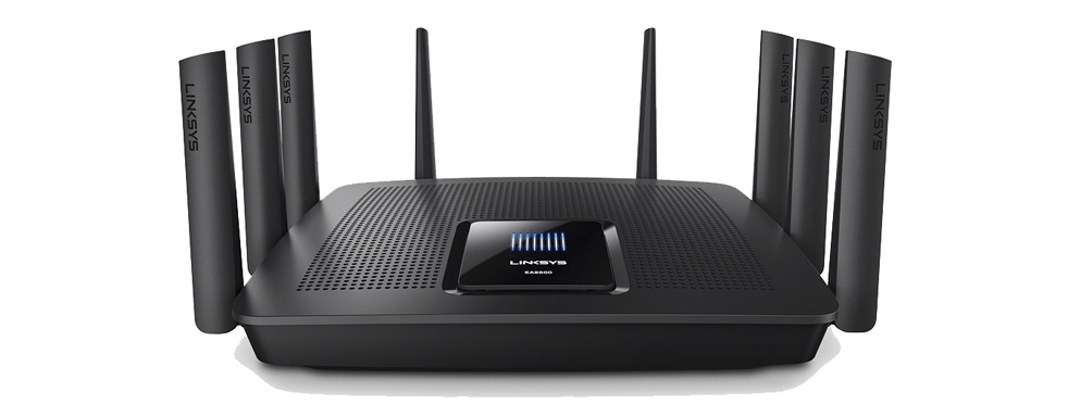 Max-stream AC5400 is a tri-band home office and entertainment Wi-Fi router providing a fast and secure internet connection for users. Linksy's EA9500 Max-stream™ AC5400 Wi-Fi router