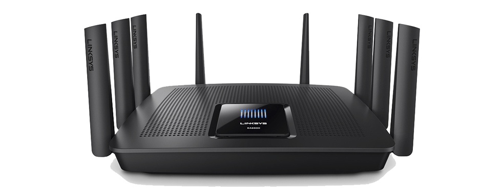 Max-stream AC5400 is a tri-band home office and entertainment Wi-Fi router providing a fast and secure internet connection for users. Linksy's EA9500 Max-stream™ AC5400 Wi-Fi router