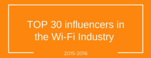 Las 30 personas más influyentes en el mercado Wi-Fi