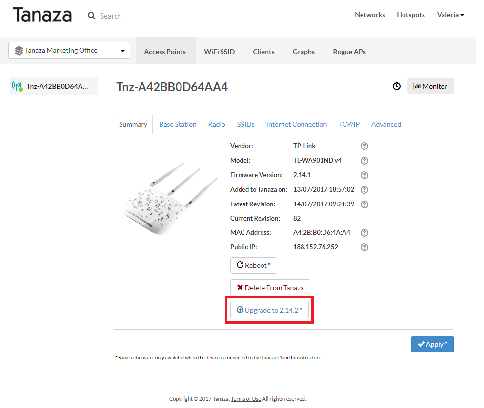 Tanaza's captive portal: faster than ever before