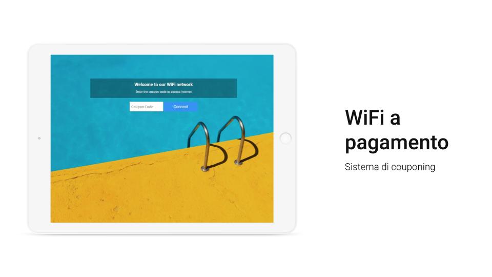 sistema di couponing wifi