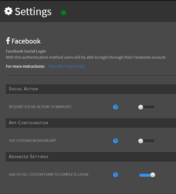 Collect more WiFi user data through social login and custom forms
